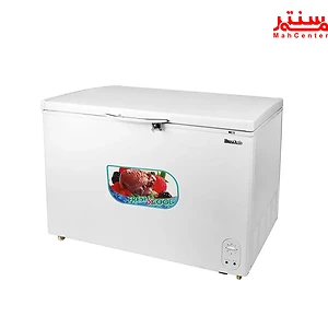 این دستگاه یک فریزر صندوقی است که برای نگهداری غذاهای منجمد استفاده می شود.